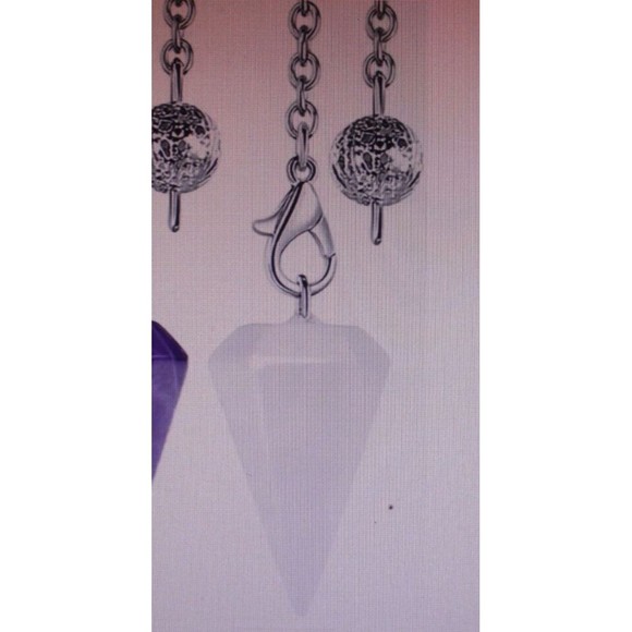 Clear Quartz Crystal Pendulum Dowsing Healing Pendulum - Reiki Healing Crystals - Picture 4 of 4